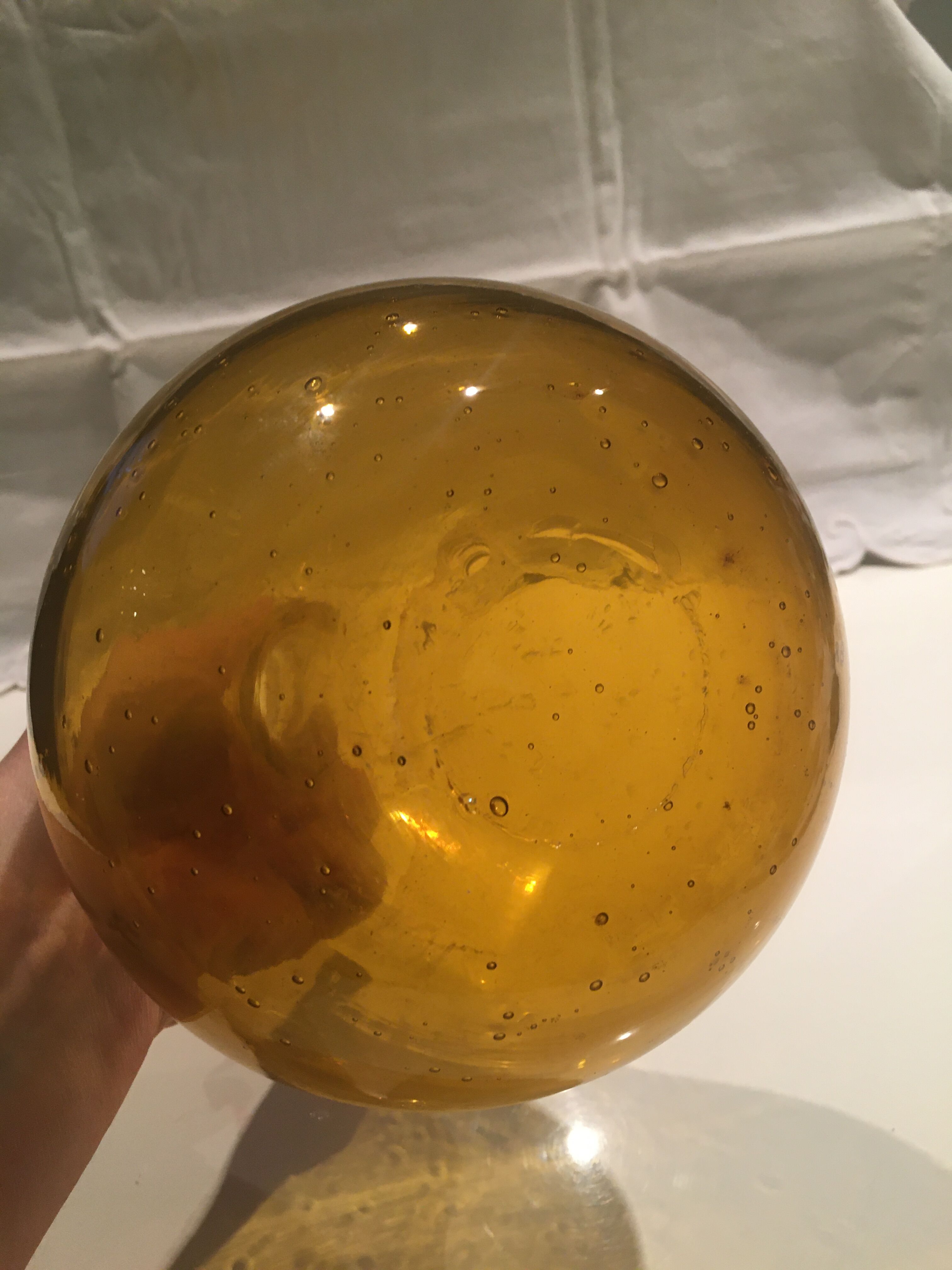 Vintage Soliflore in blown glass