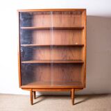 Bibliothèque, Vitrine, Danoise en Teck par Borge Mogensen pour Soborg Mobelfabrik 1960.