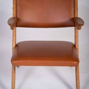 Fauteuils Architecturaux par Arne Hovmand Olsen, Danemark, 1970s, Set de 2