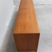 Walnut 'Abstracta' sideboard by Jos De Mey for Van Den Berghe-Pauvers, 1960s