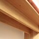 Solid oak bench