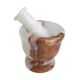 Pilon et mortier en onyx
