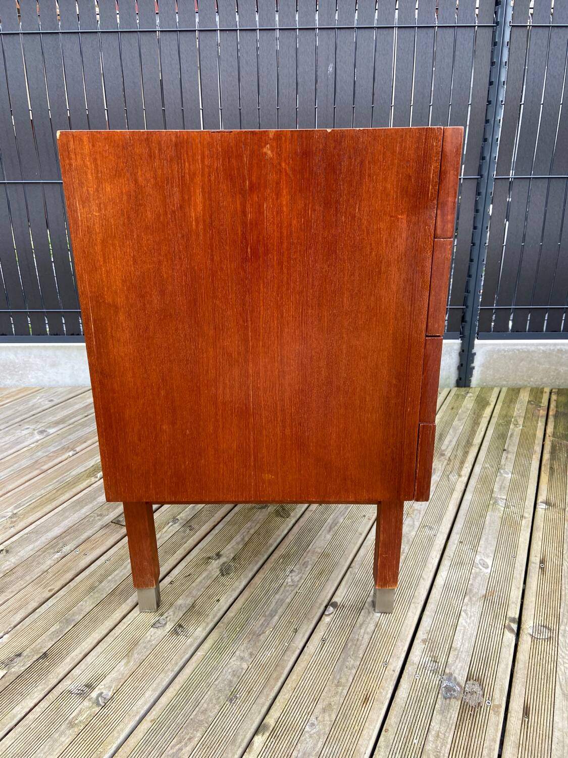 Teak chest of drawers