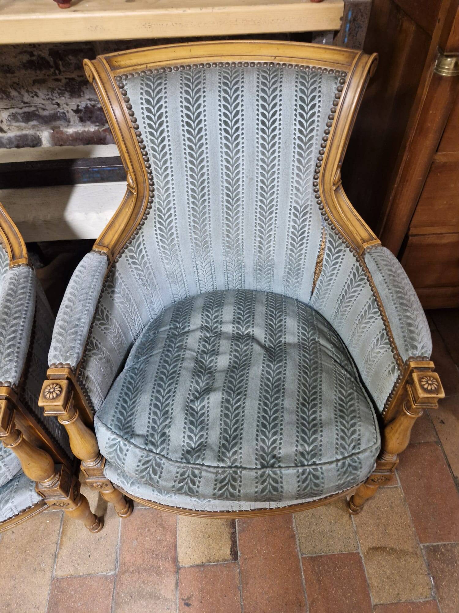 Pair of armchairs