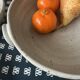 Set of 2 stoneware dishes and 2 plates from the 70s and 80s