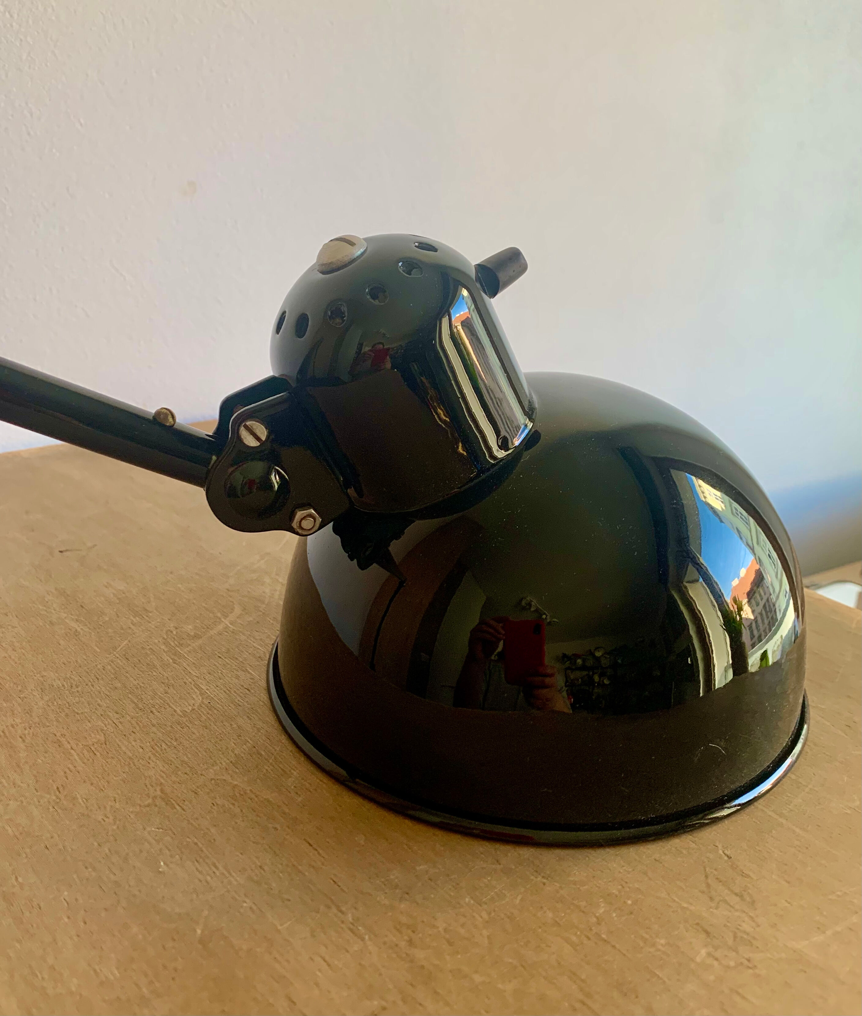 Wall Bauhaus Lamp, Germany, 1940s