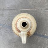 Large earthenware vase jug from German study pottery by Rudi Stahl, 1960s.