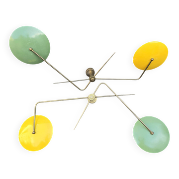 2 large brass wall lights stilo novo