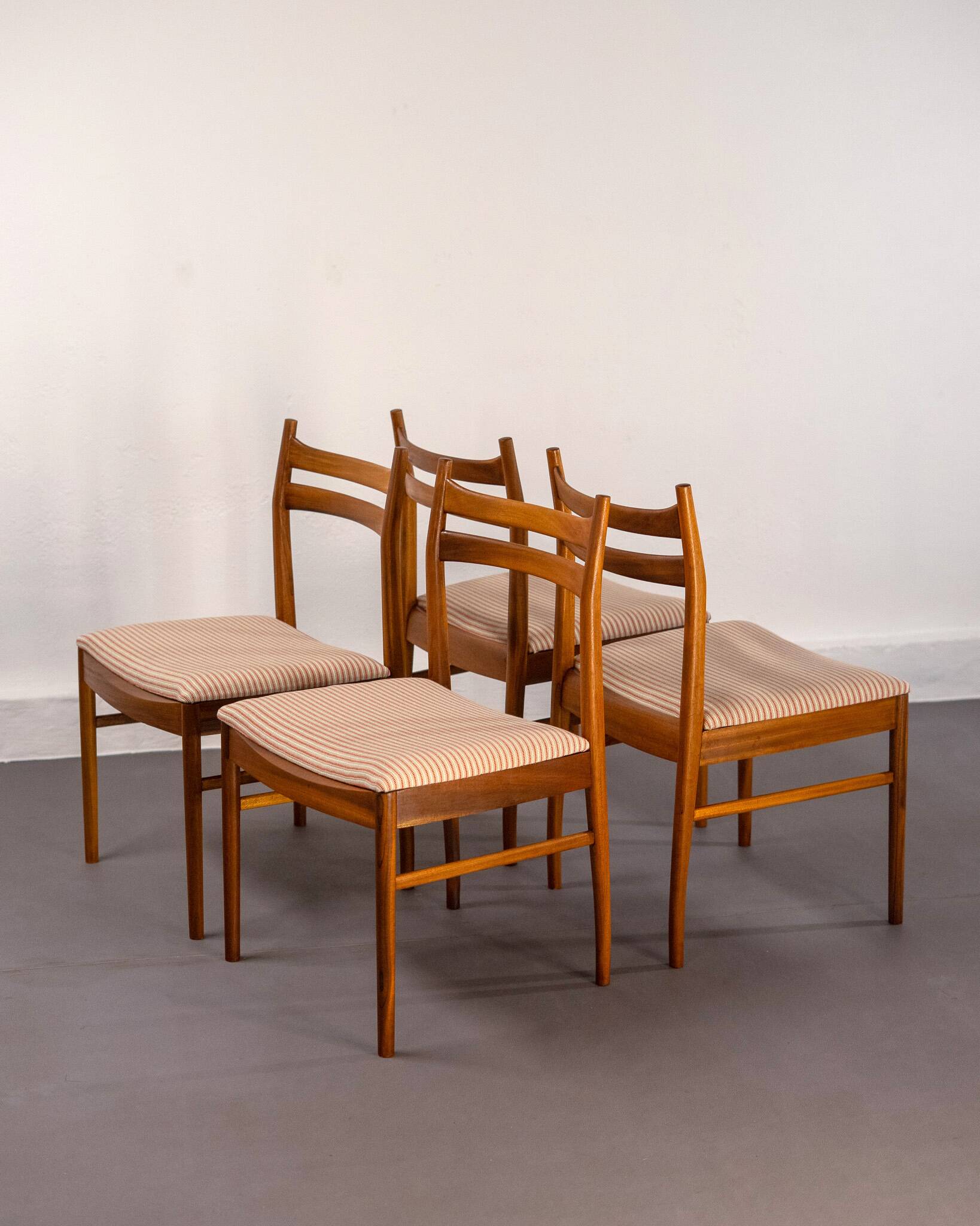 Set of 2 Dining Chairs by AH Mcintosh & Co made of Teak