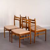 Set of 2 Dining Chairs by AH Mcintosh & Co made of Teak