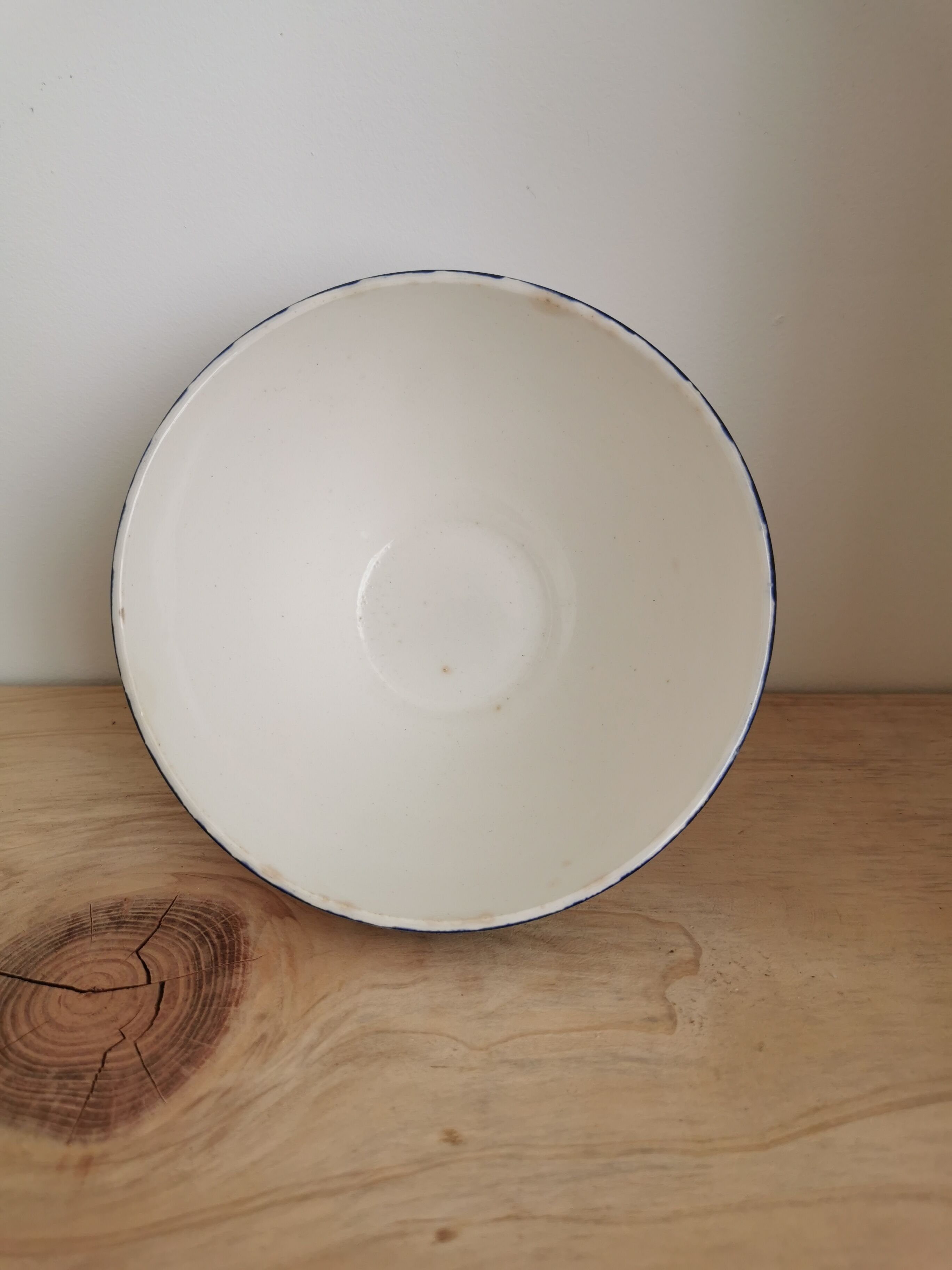 Old bowl Digoin Mary-Lou