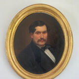 Portrait ancien XIX ÈME
