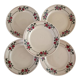 Set of 5 iron earth plates
