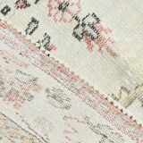 6x9 Persian Classic Cream & Black Vintage Rug, 183x287Cm