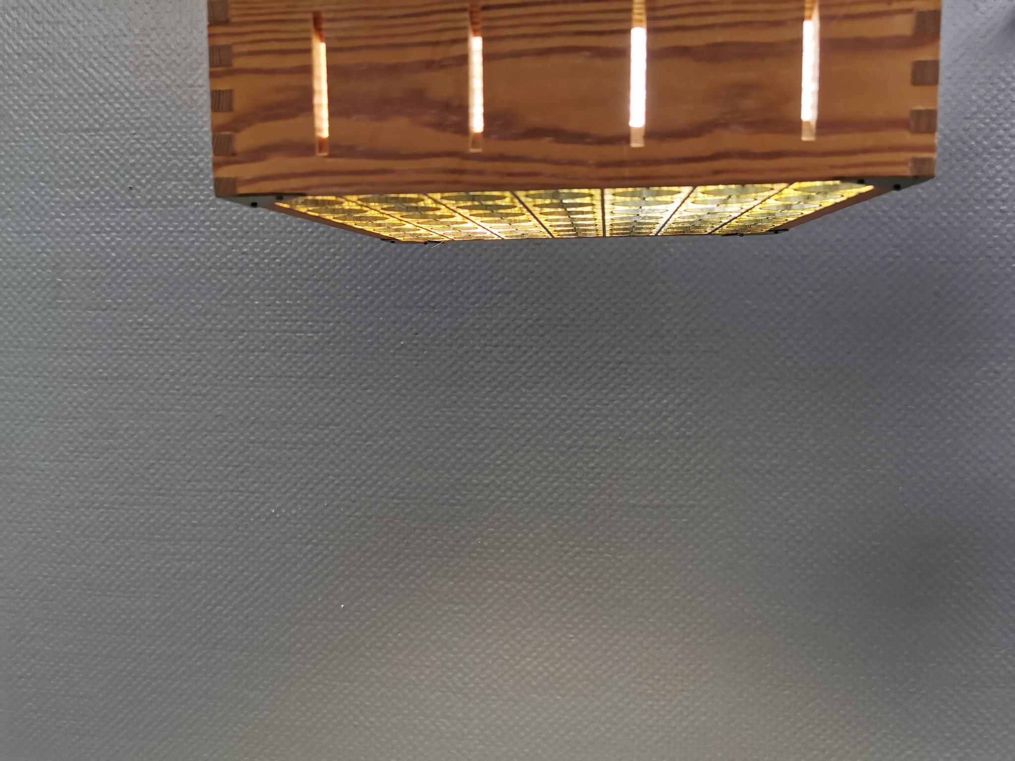 A pair of ceiling lights from Swedish Alda 1980s.