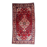 Antique handmade wool Malayer rug 4.9' x 8.6' circa 1920s - 1C1285