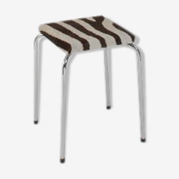 Tabouret Zèbre années 70