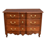 Acacia chest of drawers, Louis XV period – 2nd part of the 18th century