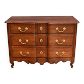 Commode de port en acacia, époque Louis XV – 2e partie XVIIIe