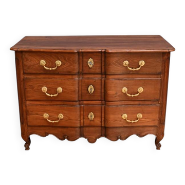 Acacia chest of drawers, Louis XV period – 2nd part of the 18th century