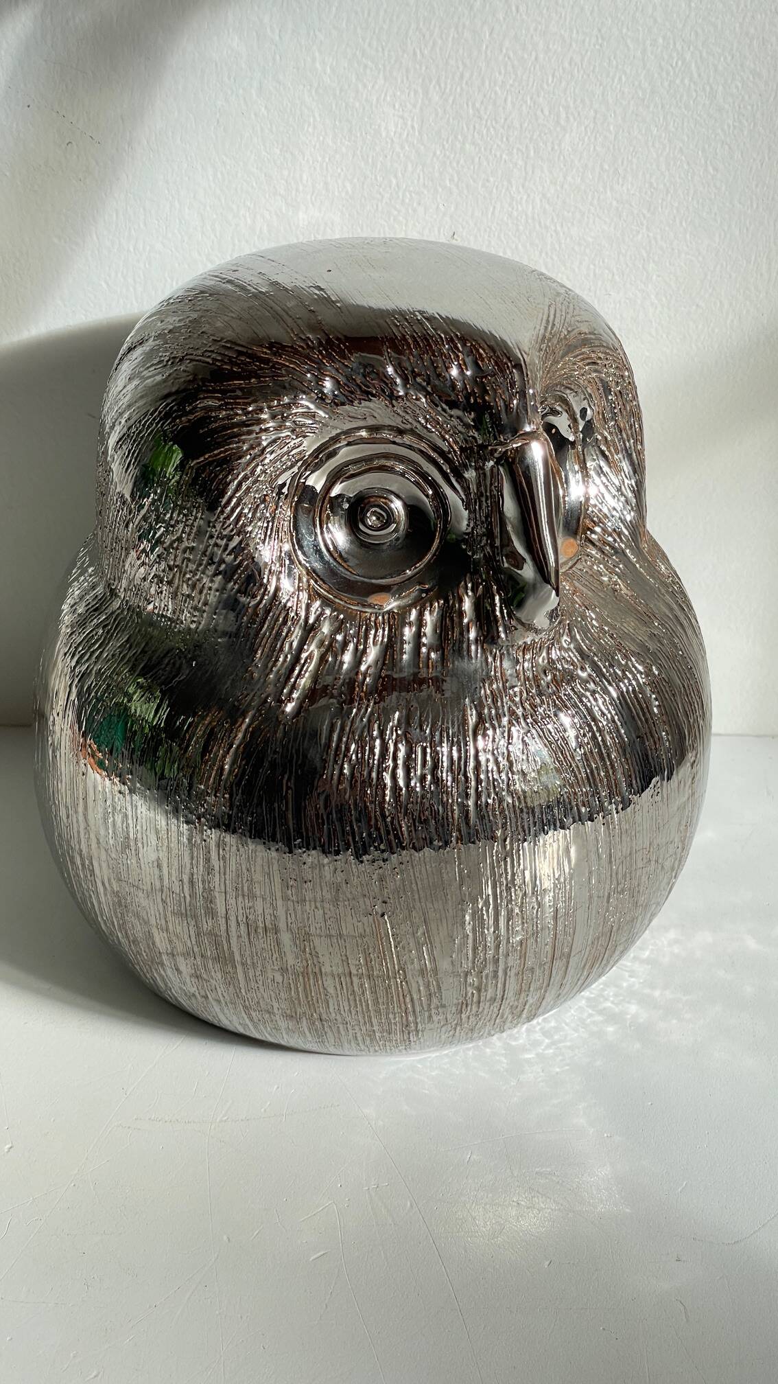Owl Ceramic by Aldo LONDI