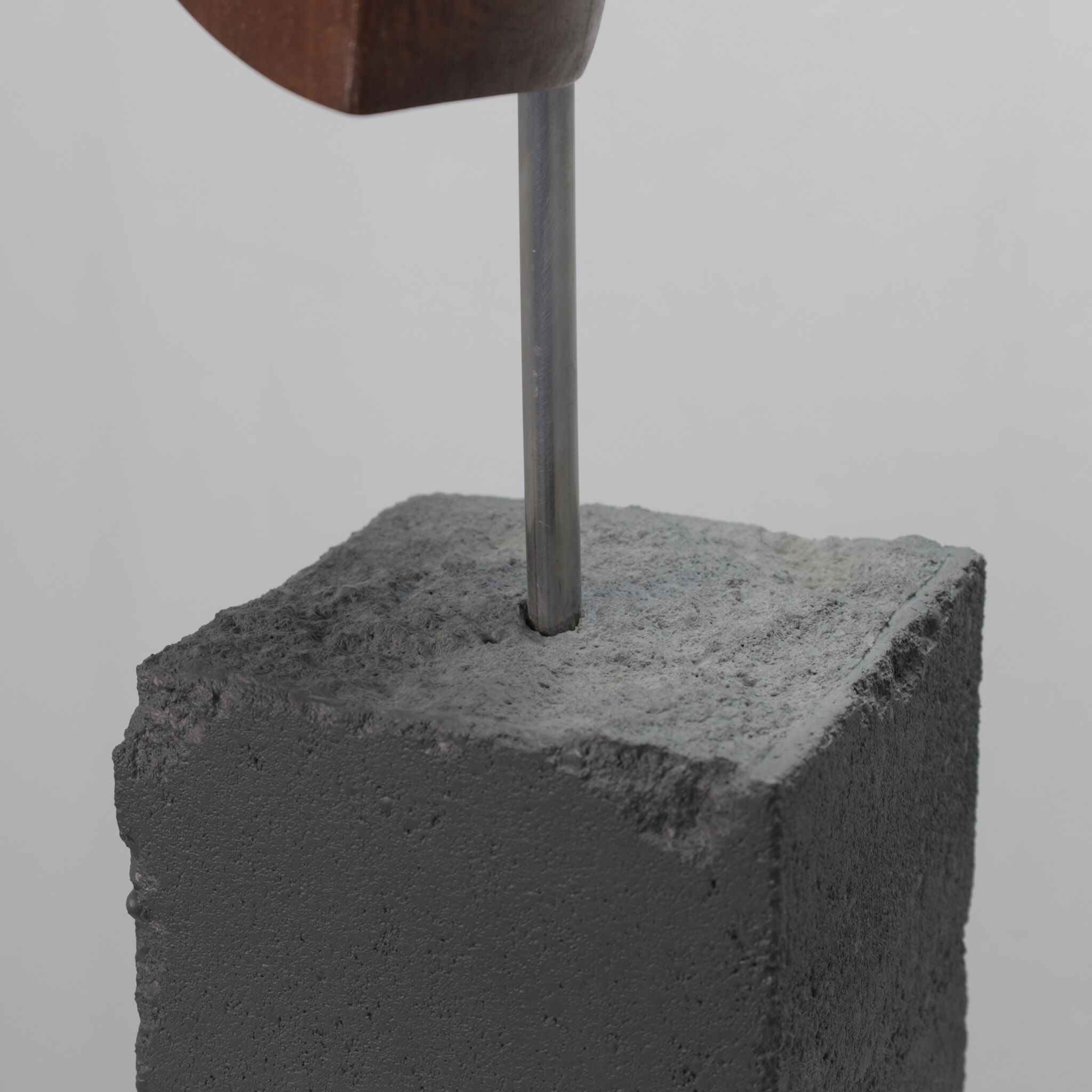 Organic abstract sculpture by Ineke van Zuuren, Netherlands, 1980s