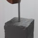 Organic abstract sculpture by Ineke van Zuuren, Netherlands, 1980s