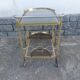 Vintage rolling metal dore service