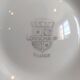 Vintage French oyster plate in majolica from Longchamp