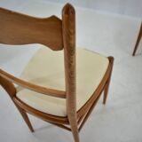 1970s set of 4 dining chairs by Drevotvar, Czechoslovakia