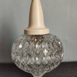 Small wall lamp in brass and vintage glass