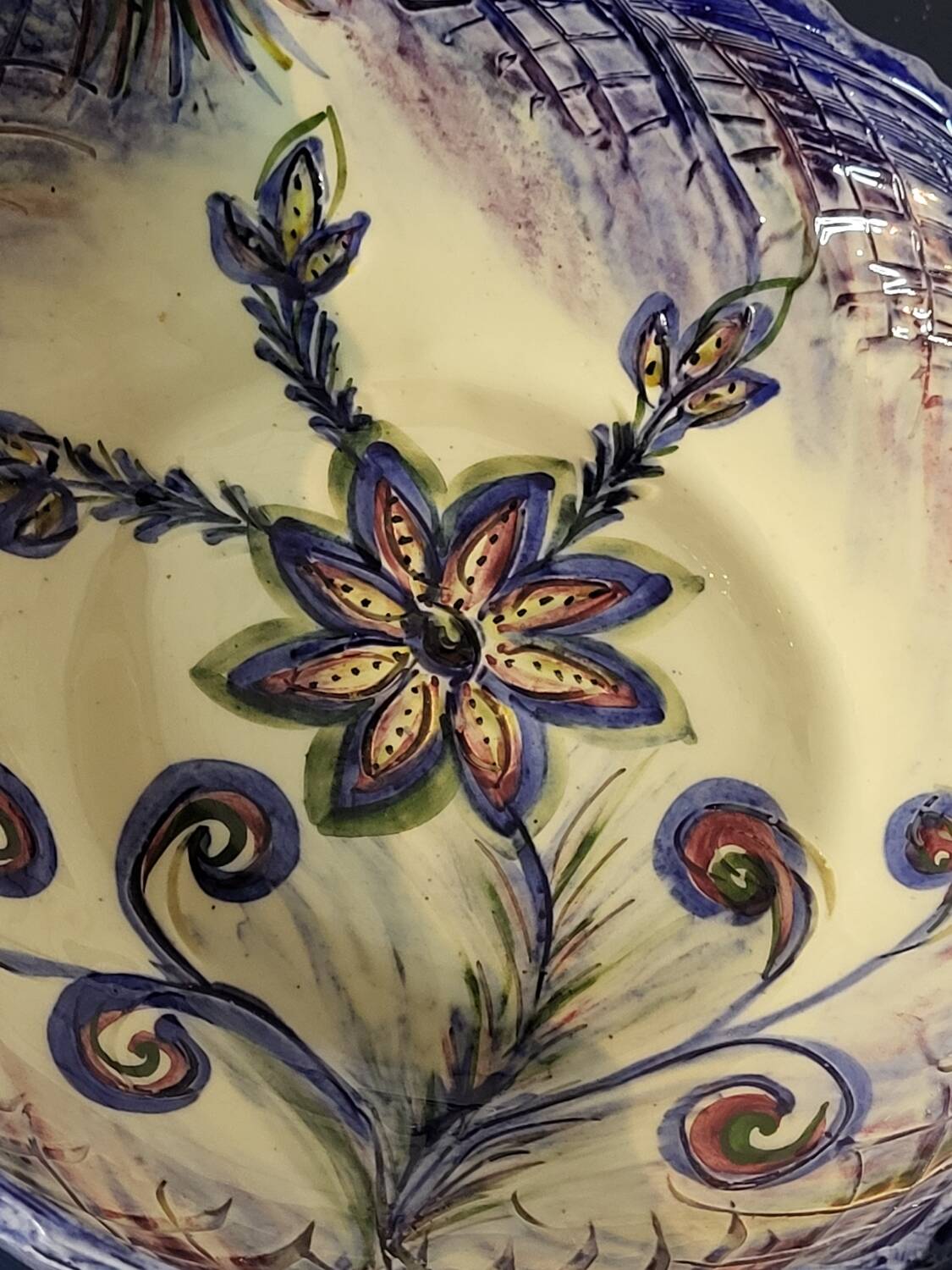 Earthenware ramekin fondue pot