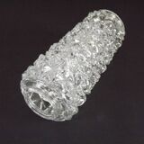 French vintage retro clear cut glass chandelier replacement shade