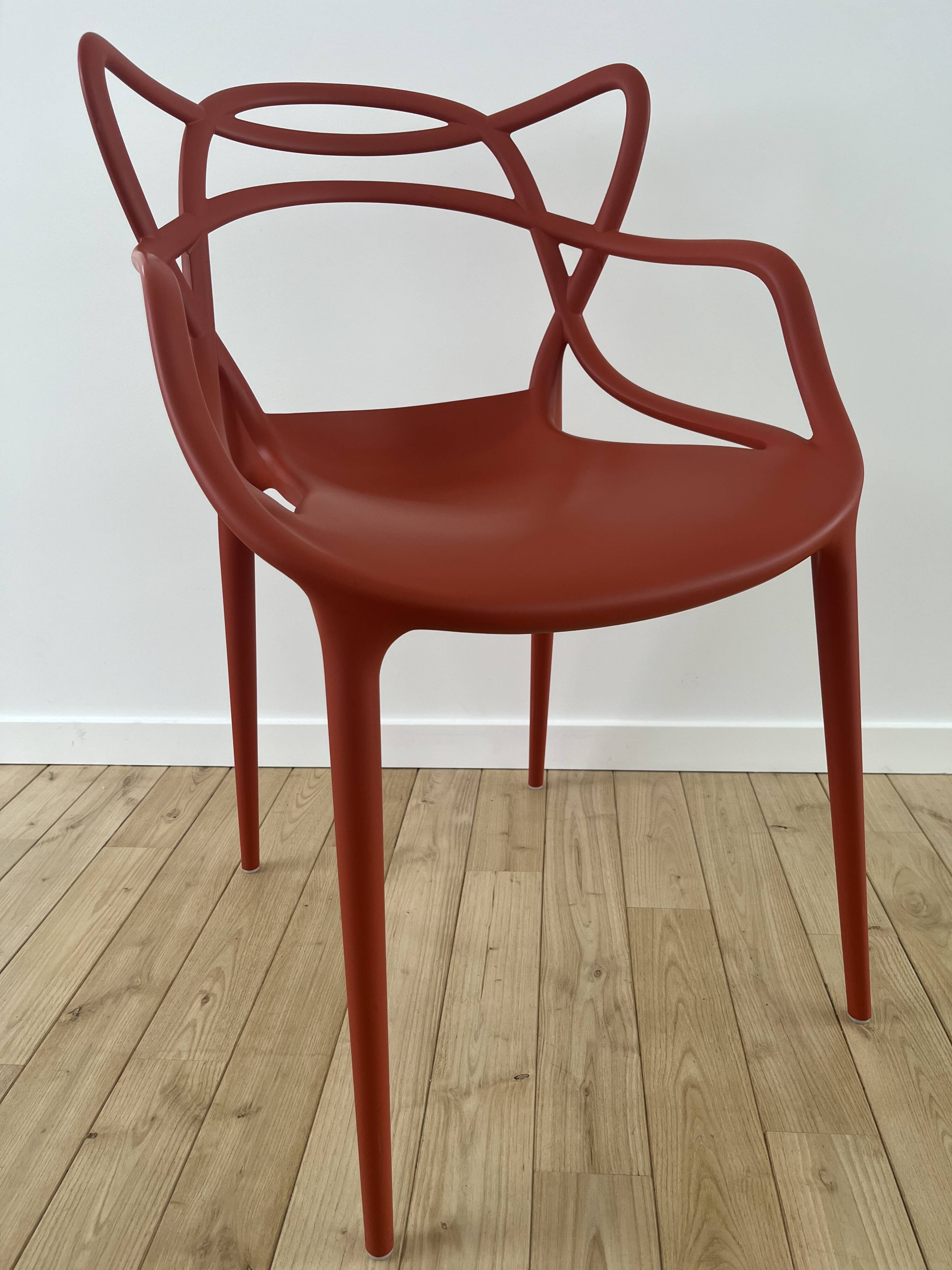 6 kartell masters chairs