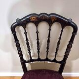 Pair of Napoleon III period chairs
