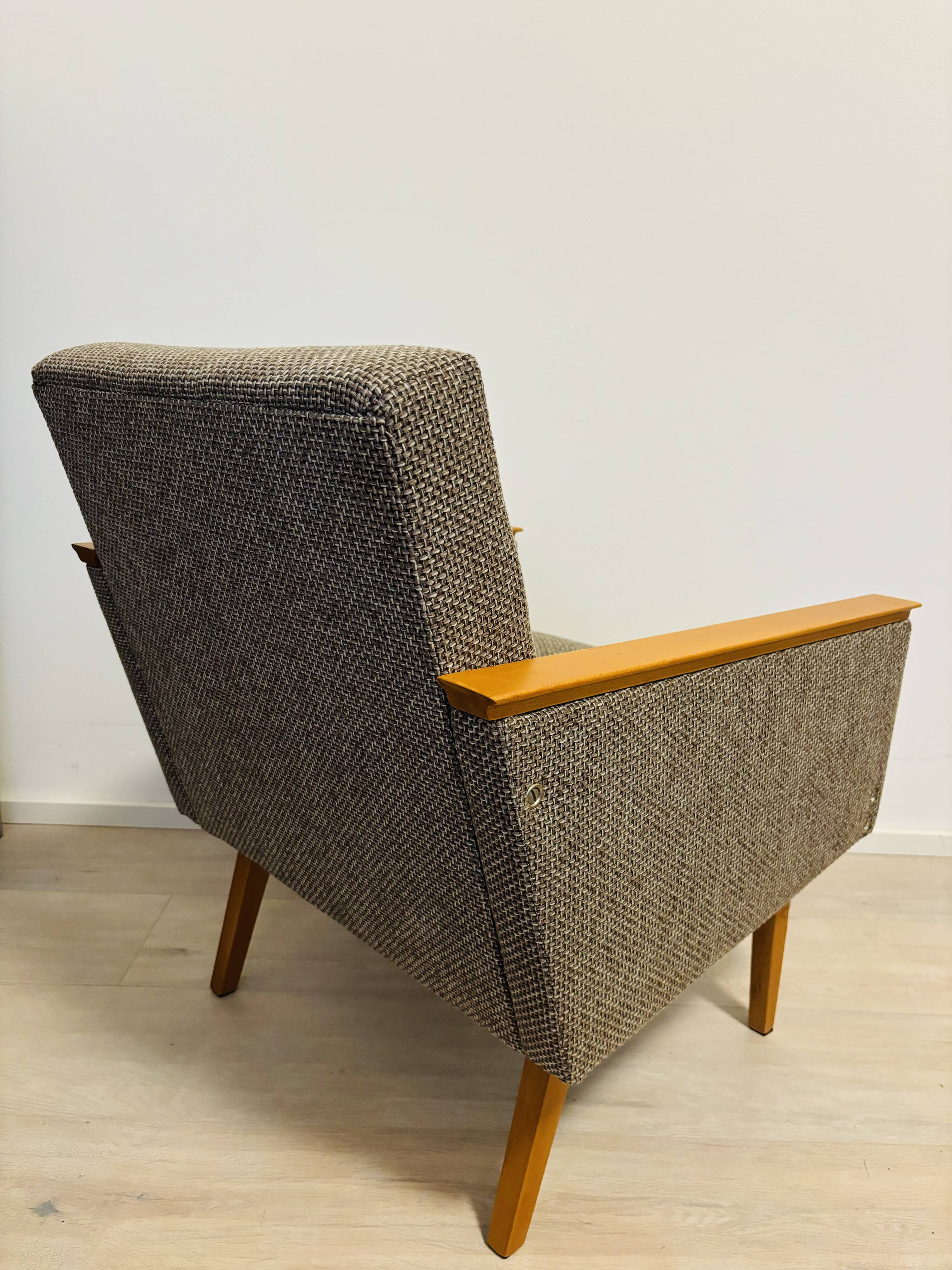 Vintage Lounge Armchair from Czechoslovakia 1970’s