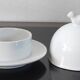 Ensemble de table vintage en porcelaine blanche