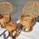 Lot 8 miniatures jouets vintages tables et sièges