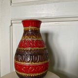 Vase Bay Scheurich Fat Lava West Germany 12 25