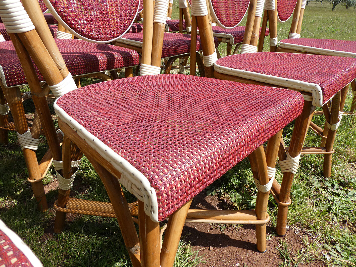 Lot of 21 chairs