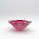 Murano Sommerso Opaline Red Bowl 16cm 882g