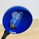 Blue flexible snake lamp, 80s, vintage