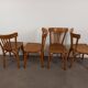 Chaises bistrot Luterma, set de 4