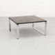 Table basse en ardoise Draenert des années 1970