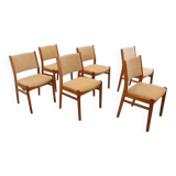 Set van 6 Deense eetkamerstoelen 'Bagenkop'