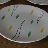 Set of Salins earthenware dishes