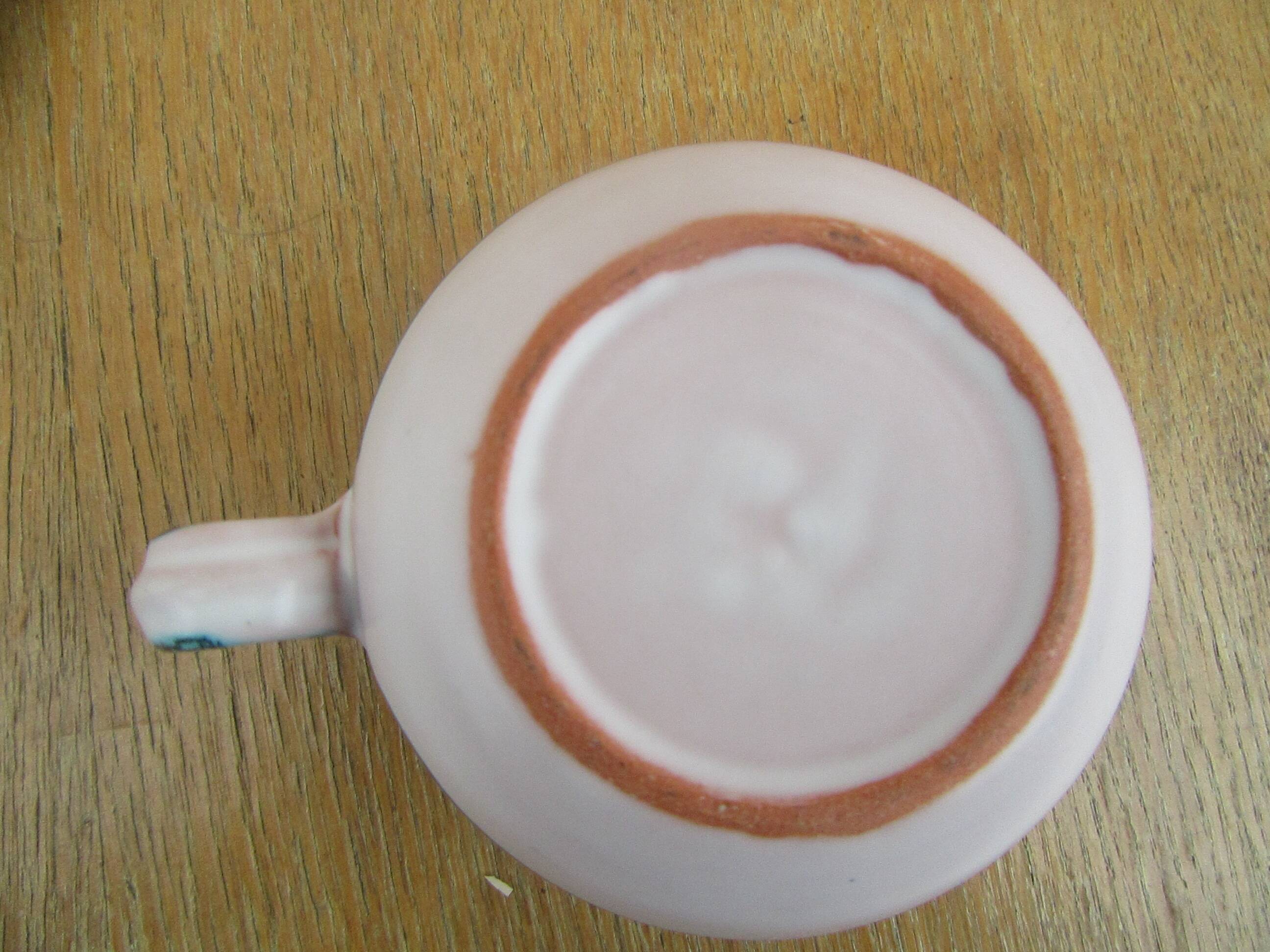 Ceramic set montgolfier yvan roy workshop - egg cup - pot - cup