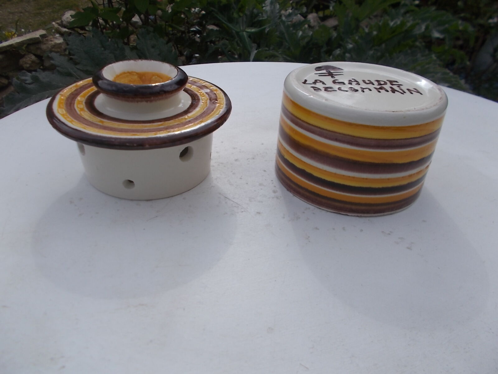 butter maker in faience