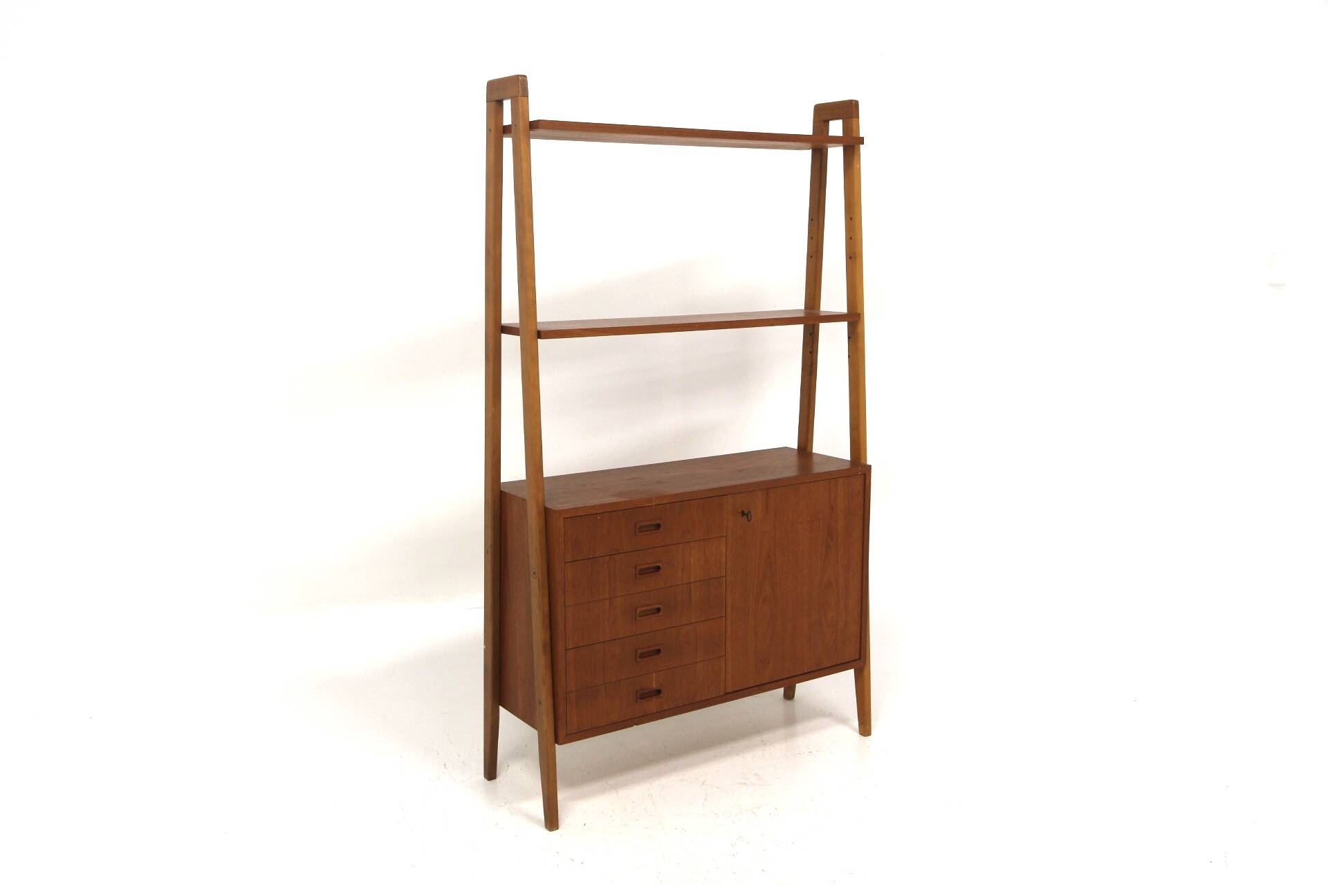 Bibliothèque scandinave "Tema" en teck, Möbel-Ikea ,Suède, 1960