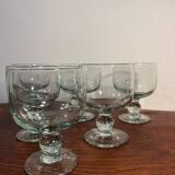 Coupe en verre bullé